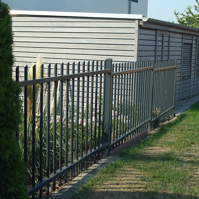 Ziergitter Senkrechtrohre anthrazit 