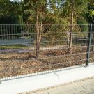 Doppelstabmatte anthrazit 1230mm aufgedübelt