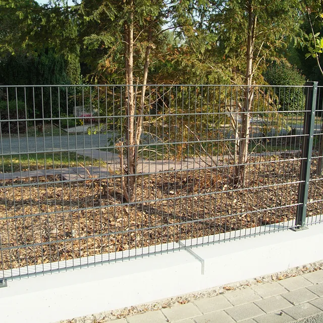 Doppelstabmatte anthrazit 1230mm aufgedübelt