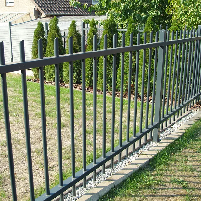 Ziergitter Senkrechtrohre anthrazit 